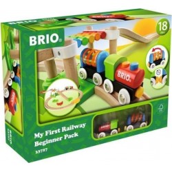 NC Brio Mon Premier Circuit De Decouverte Coffret 18pieces Circuit De Train En Bois