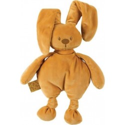 NC Nattou Peluche Lapidou En Tissu Recyclé Grs Ocre