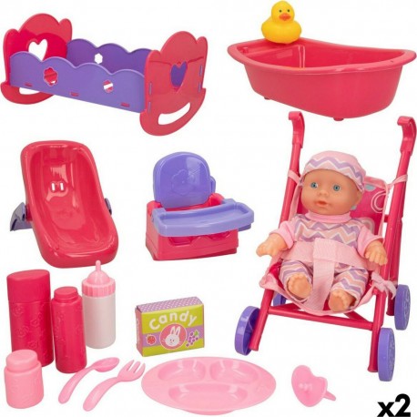 NC Accessoires Pour Poupées Colorbaby 2 Unités