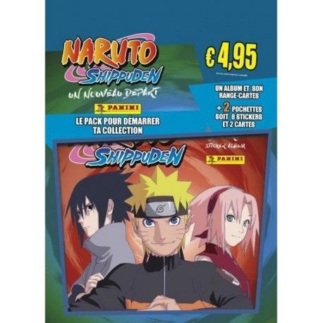 NC Album Naruto Shippuden 2 Avec Range-cartes Et Stickers