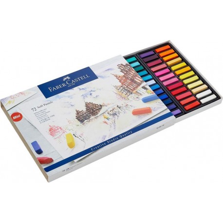 NC Craies Faber-castell Craie Pastel Multicouleur 72 Pièces