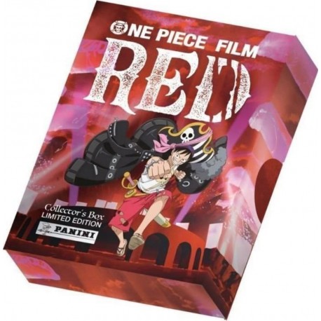 NC Boite De 20 Cartes Métallisées + Livret One Piece Red Tc