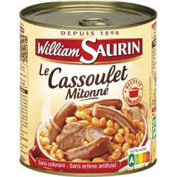 William Saurin Le Cassoulet 840g (lot de 3)