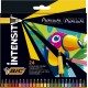 BIC Feutre coloriage Intensity Premium Pointe incurvée fine lot de 24 feutres