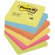 POST IT Bloc cube post il 76mm x 76mm x 6 POST-IT les 6 blocs