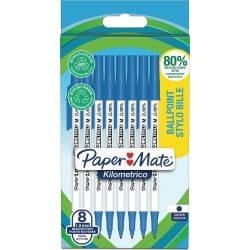 PAPER MATE Stylo à bille x8 lot de 8 stylos