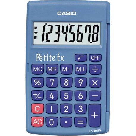 CASIO Calculatrice Petite fx bleue la calculatrice