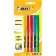 BIC Surligneurs couleurs vives les 5 surligneurs