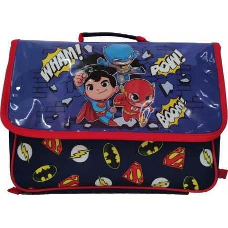 SUPERFRIENDS Cartable 35cm bleu le cartable