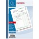 FORCE Carnet factures 14,8 x 21cm x50 8 le carnet de 50 feuilles