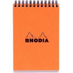 RHODIA Bloc note Microperforé 10,5 x 14,8cm 160 pages Petits carreaux le bloc-notes