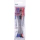 NC Stylo à bille coloris assortis x4 lot de 4 stylos