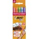 BIC Feutre de tatouage temporaire avec pochoires KIDS le kit avec 5 feutres et 10 pochoirs