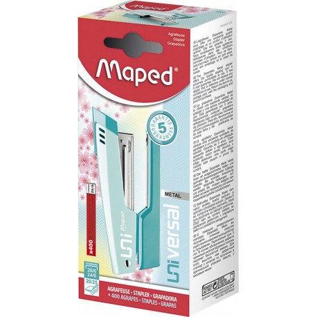 MAPED Agrafeuse Universal bleu l'agrafeuse