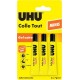 UHU Gel extra 7ml lot de 3 tubes de 7ml