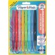 PAPERMATE Stylo double pointe feutre et pinceau lot de 8 stylos