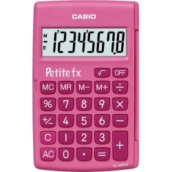 CASIO Calculatrice Petite fx rose la calculatrice