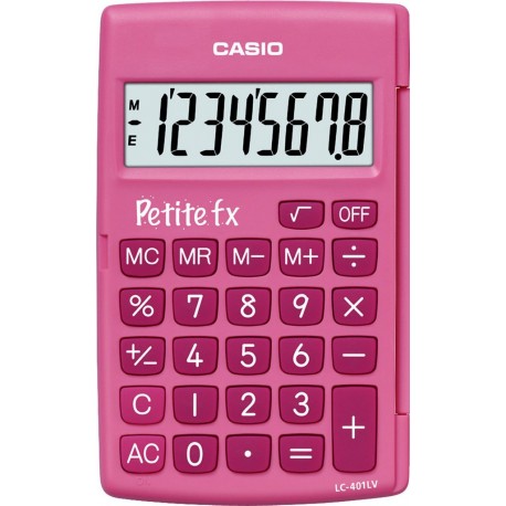 CASIO Calculatrice Petite fx rose la calculatrice