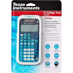 TI TEXAS INSTRUMENT Calculatrice scientifique TI-Collège Plus Solaire TEXAS INSTRUMENT la calculatrice