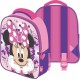 Disney Sac À Dos 3d Minnie Violet 26x32x10cm