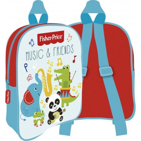 fisher-price Sac À Dos Music And Friends 28x22.5x7cm De - fisher-price