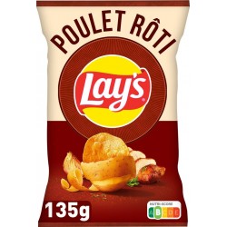 LAY Chips saveur Poulet rôti 'S 135g