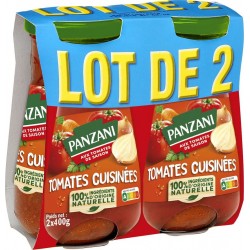 PANZANI Sauce tomate cuisiné lot de 2 800g