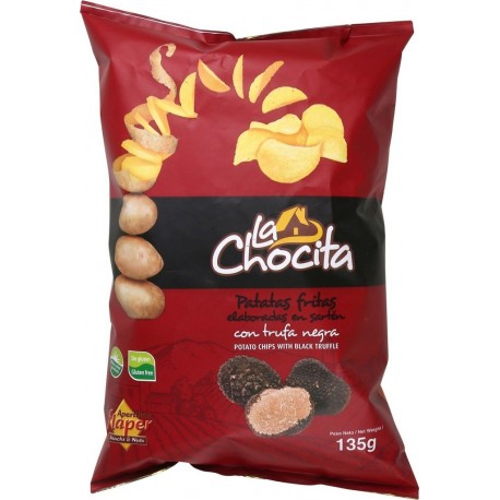 LA CHOCITA Chips à la truffe noire 135g