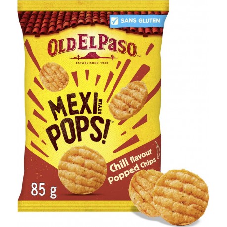 MEXI POPS OLD EL PASO Chips Saveur Chili 85g