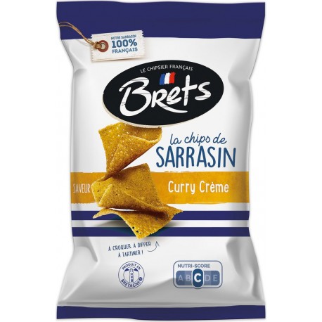 BRETS Chips sarrasin à la crème de curry 120g