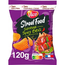 VICO Chips street food spicy barbecue 120g