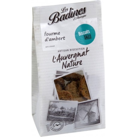 AUVERGNAT NATURE Biscuits fourme d'Ambert L' 120g