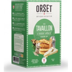 ORSET ARTISAN BISCUITIER Biscuits apéritifs tavaillon Beaufort 100g