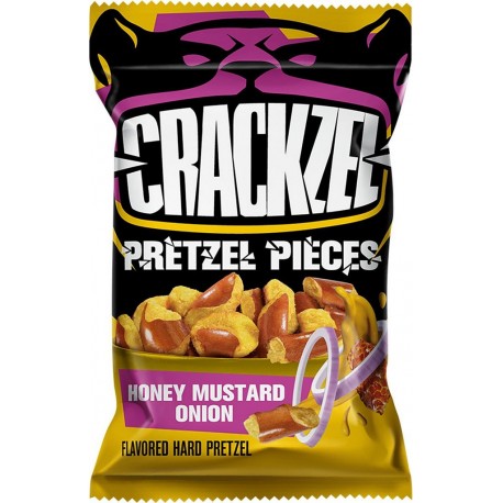 CRACKZEL Pretzel miel moutarde oignon 85g