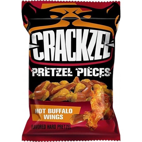 CRACKZEL Pretzel hot buffalo wings 85g