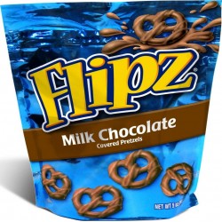 FLIPZ Biscuit pretzels chocolat 90g