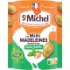 ST MICHEL Biscuits apéritifs minis madeleines moelleuses pesto sans huile de palme 100g