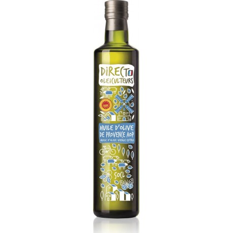 AOP Huile d'olive de Provence DIRECT OLEICULTEURS 50cl