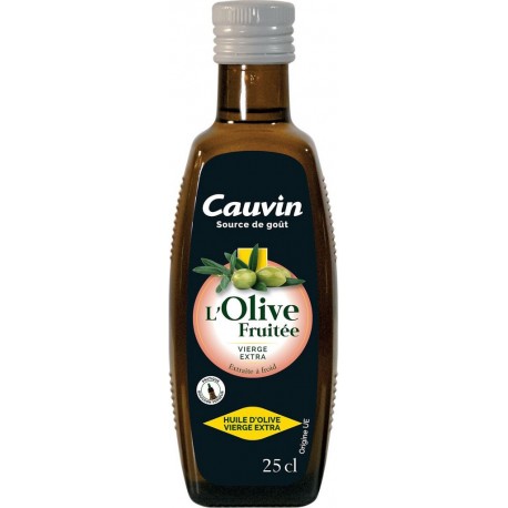 CAUVIN Huile d'olive vierge extra fruitée 25cl