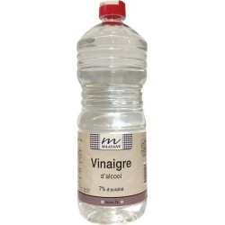 MAAYANE Vinaigre d'alcool blanc la bouteille d'1L