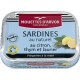 LES MOUETTES ARVOR Sardines au naturel citron thym et laurier LES MOUETTES D'ARVOR 115g