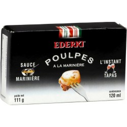 EDERKI Poulpes à la marinière 111g