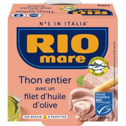 RIO MARE Thon entier huile d'olive 120g