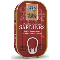 NC Sardines à la Sauce Tomate Piquante 120g