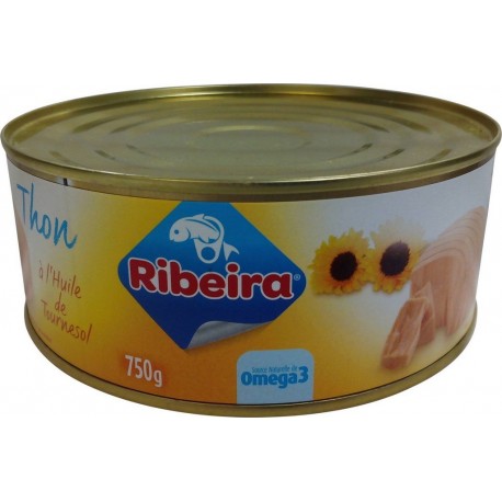 RIBEIRA Thon à l'huile de tournesol 750g