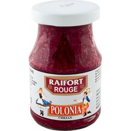 POLONIA Raifort rouge 200g