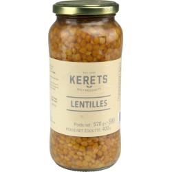 KERETS Lentilles 400g net égoutté