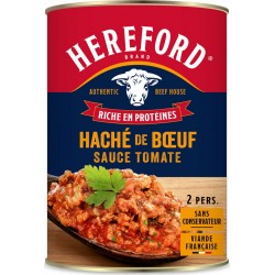 HEREFORD Sauce tomate haché de bœuf 400g