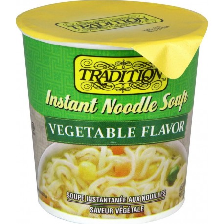 TRADITION Soupe instantanée aux nouilles saveur végétale 70g