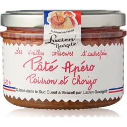 LUCIEN GEORGELIN Pté apero aux poivrons & chorizo 220g